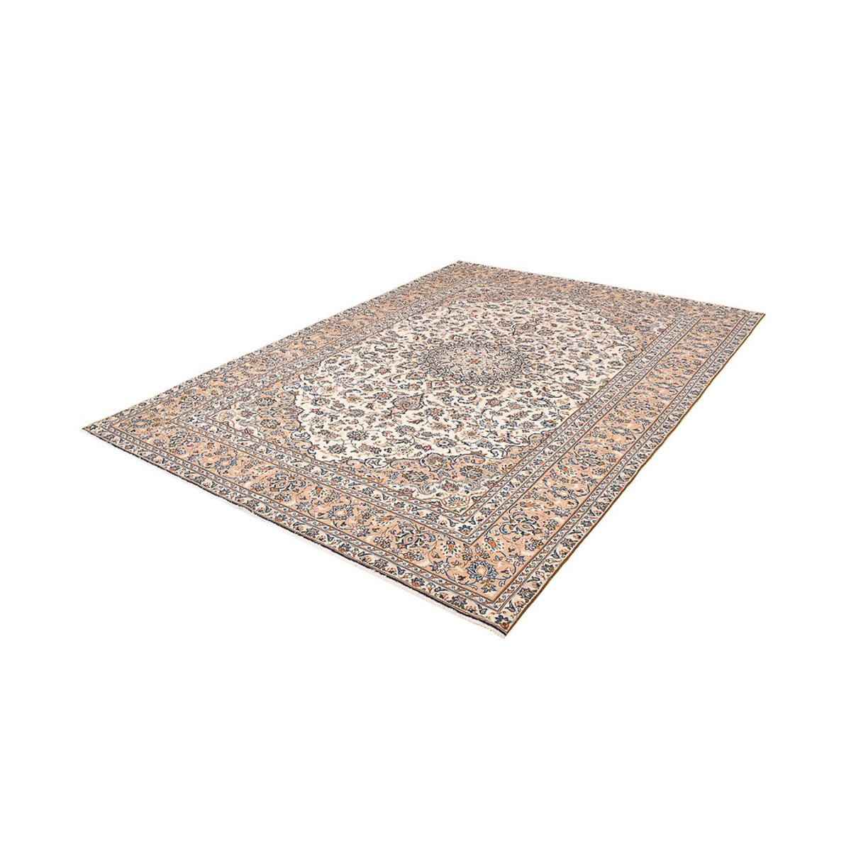 Perserteppich - Keshan - 333 x 235 cm - hellbeige