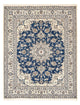 Perserteppich - Nain - 202 x 155 cm - dunkelblau