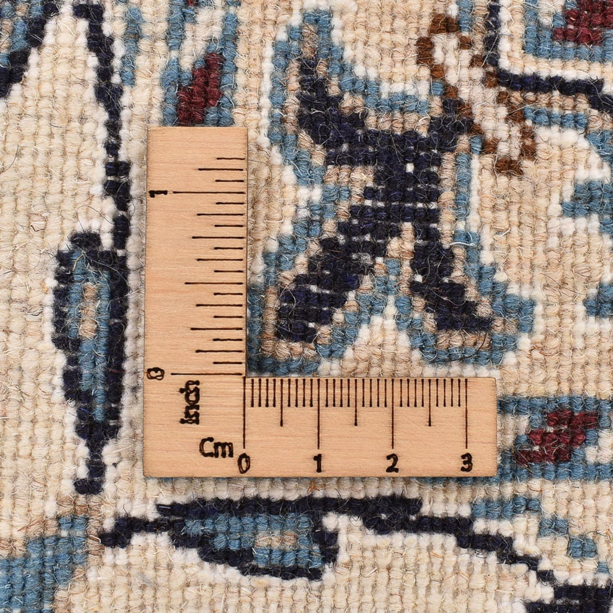 Perserteppich - Nain - 209 x 146 cm - hellbeige