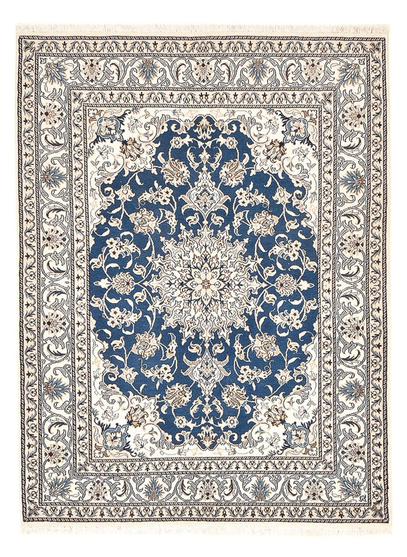 Perserteppich - Nain - 200 x 146 cm - hellblau