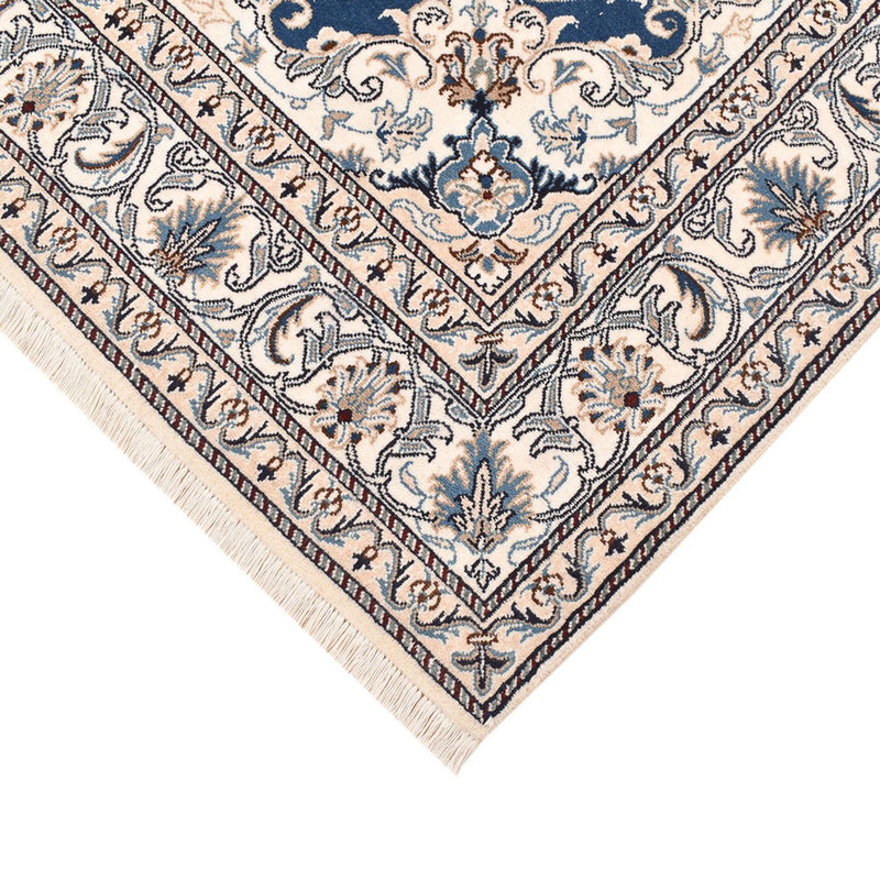 Perserteppich - Nain - 200 x 146 cm - hellblau