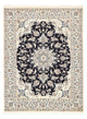 Perserteppich - Nain - 193 x 143 cm - dunkelblau