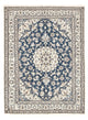 Perserteppich - Nain - 233 x 168 cm - hellblau