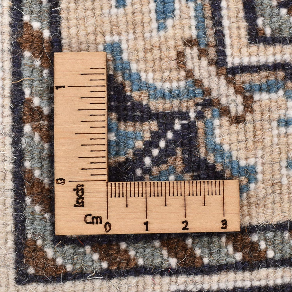 Perserteppich - Nain - 238 x 161 cm - dunkelblau