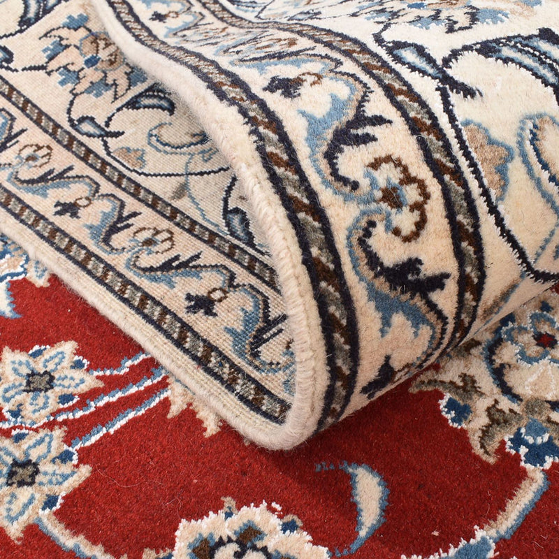 Perserteppich - Nain quadratisch  - 203 x 193 cm - rot