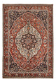 Perserteppich - Nomadic - 313 x 215 cm - bordeauxrot
