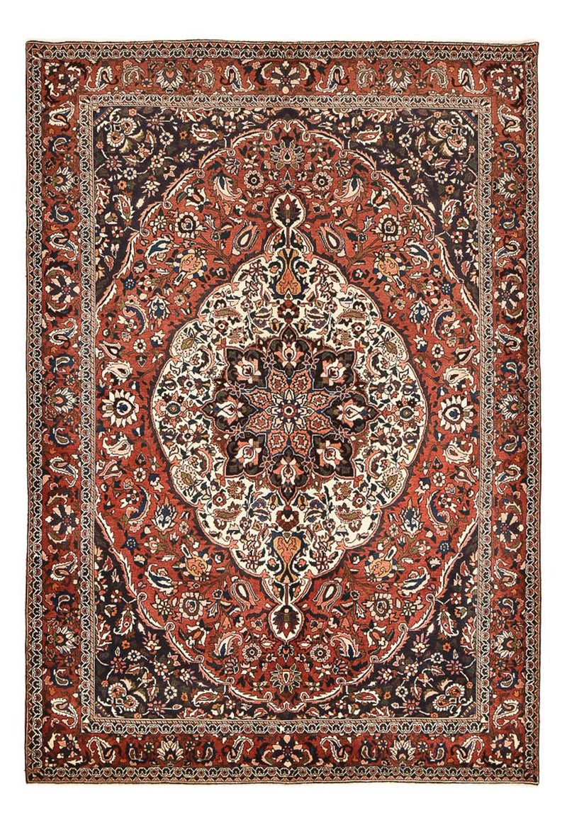 Perserteppich - Nomadic - 313 x 215 cm - bordeauxrot