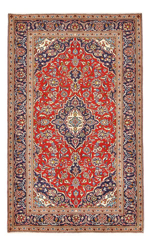 Perserteppich - Keshan - 243 x 148 cm - rot