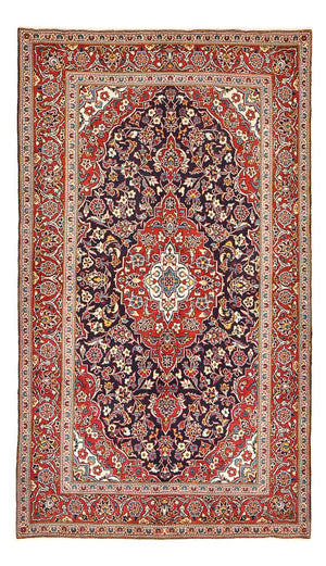 Perserteppich - Keshan - 255 x 146 cm - dunkelblau