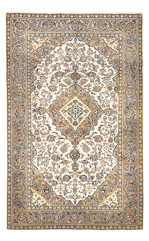 Perserteppich - Keshan - 230 x 145 cm - hellbeige