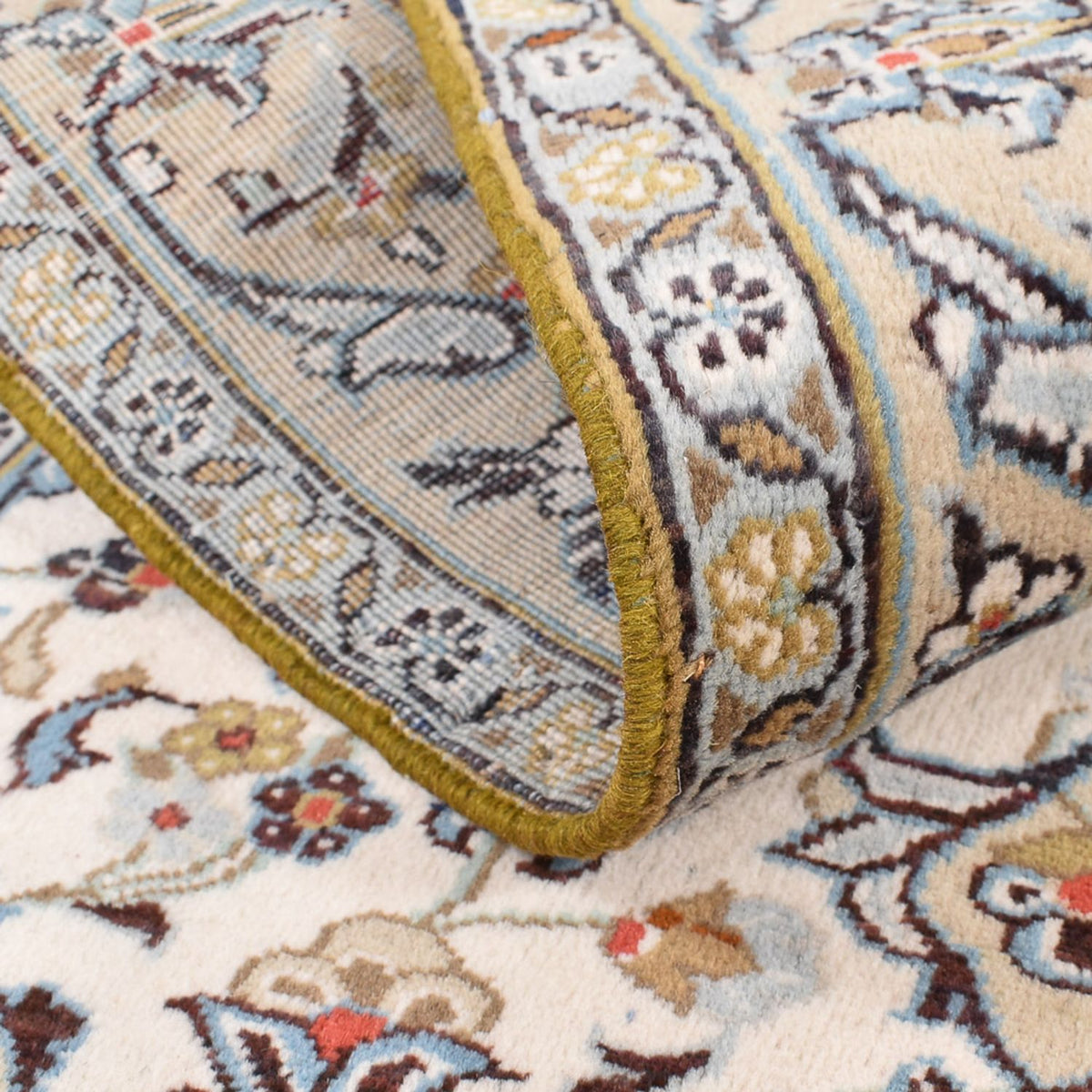 Perserteppich - Keshan - 142 x 96 cm - sand