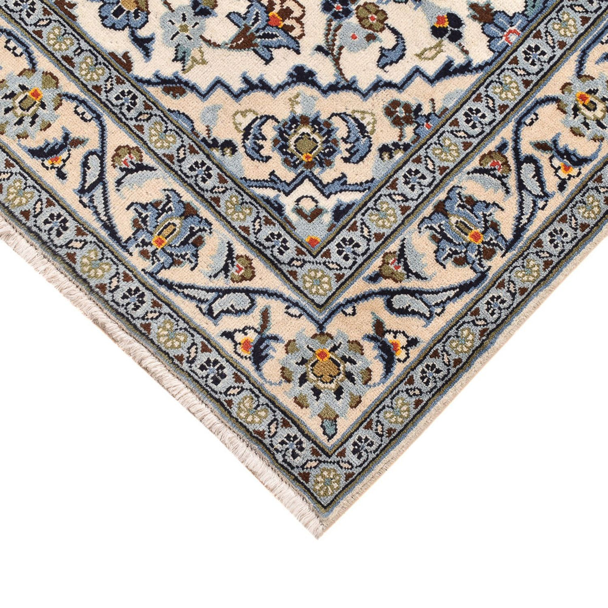 Perserteppich - Keshan - 144 x 95 cm - sand