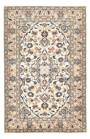 Perserteppich - Keshan - 147 x 95 cm - hellbeige