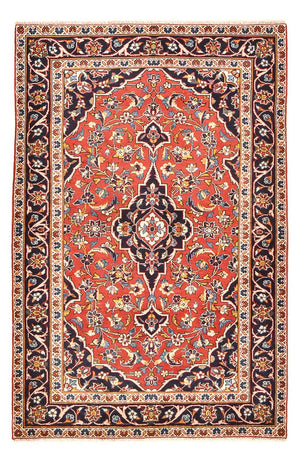 Perserteppich - Keshan - 145 x 97 cm - hellrot