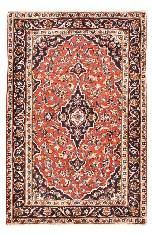 Perserteppich - Keshan - 145 x 97 cm - hellrot