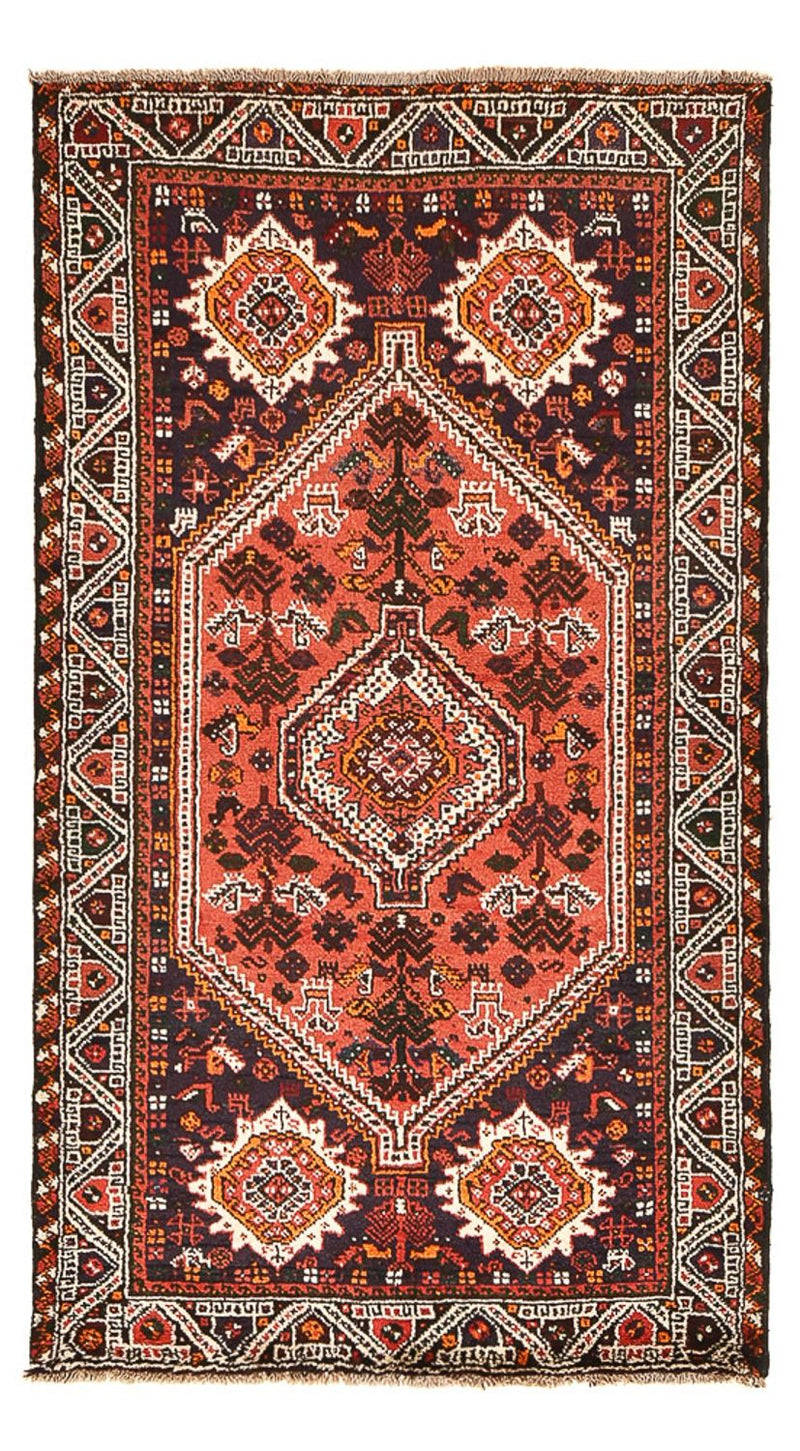 Perserteppich - Nomadic - 205 x 118 cm - dunkelrot