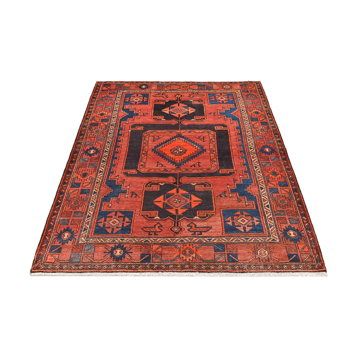 Perserteppich - Bidjar - 202 x 146 cm - rot