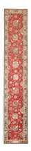 Läufer Perser - Täbriz - 398 x 72 cm - rot