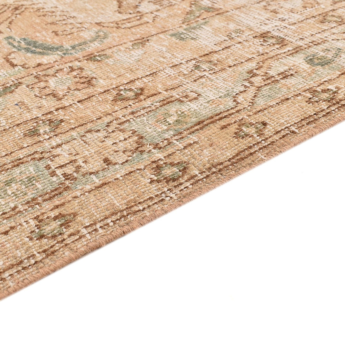Vintage Teppich - 207 x 132 cm - beige