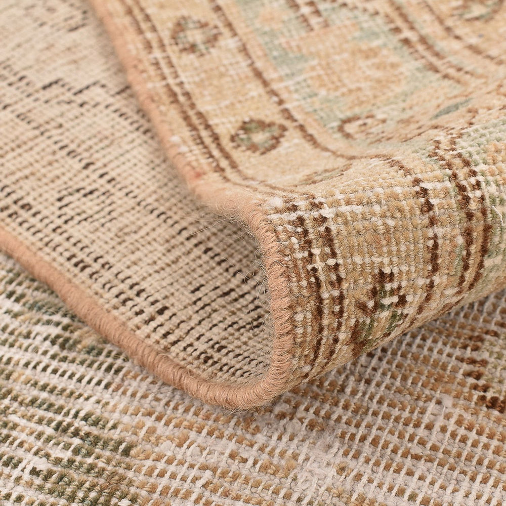 Vintage Teppich - 207 x 132 cm - beige