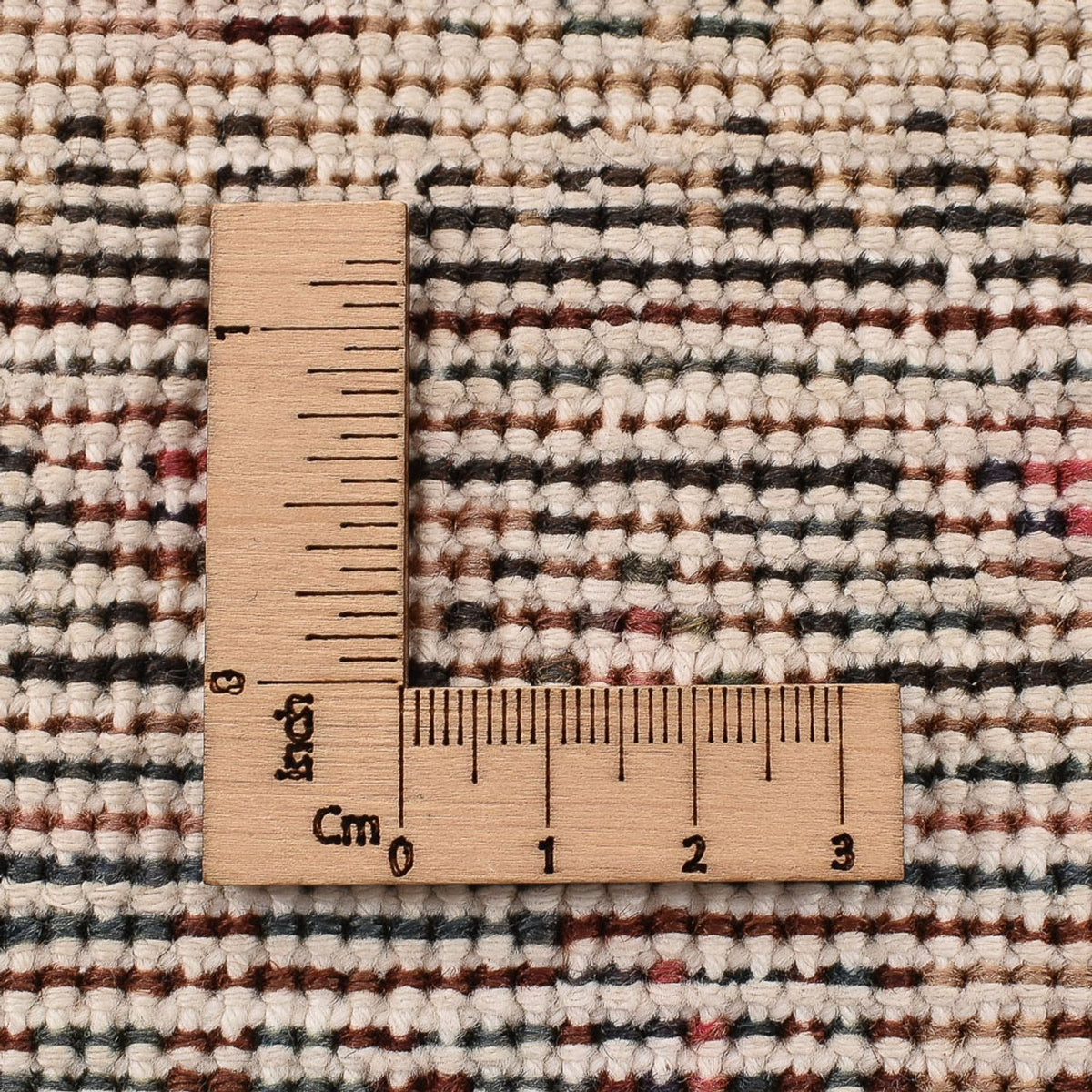 Vintage Teppich - 210 x 148 cm - dunkelbeige