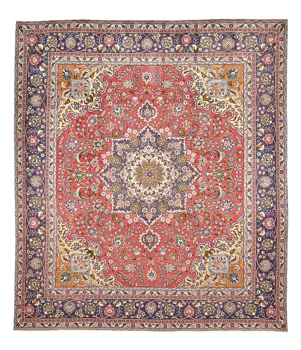 Perserteppich - Täbriz - 374 x 300 cm - rot