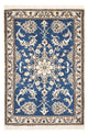 Perserteppich - Nain - 88 x 60 cm - blau