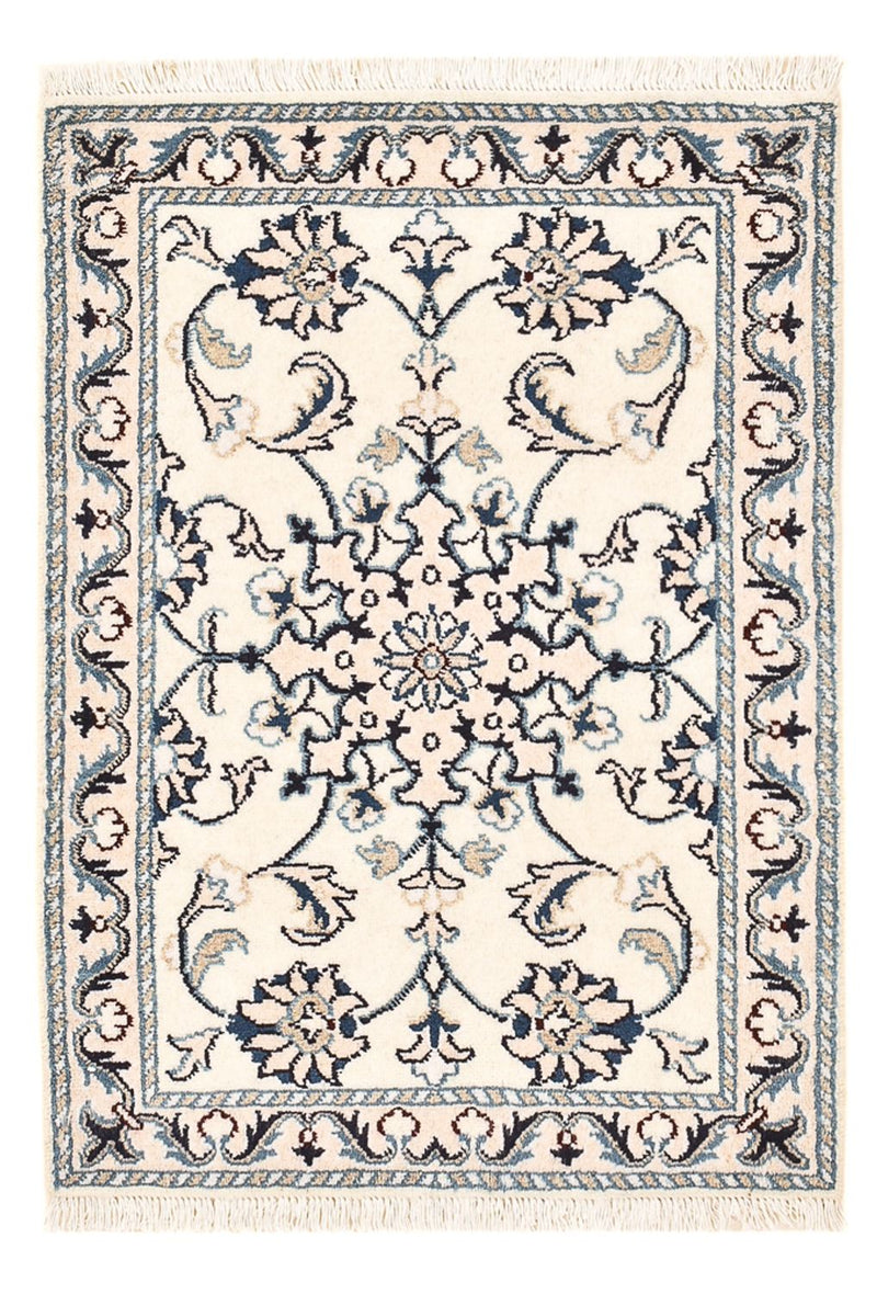 Perserteppich - Nain - 84 x 58 cm - creme