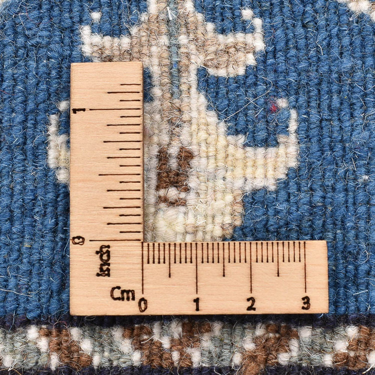 Perserteppich - Nain - 90 x 58 cm - blau