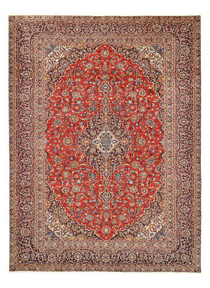 Perserteppich - Keshan - 392 x 285 cm - rot