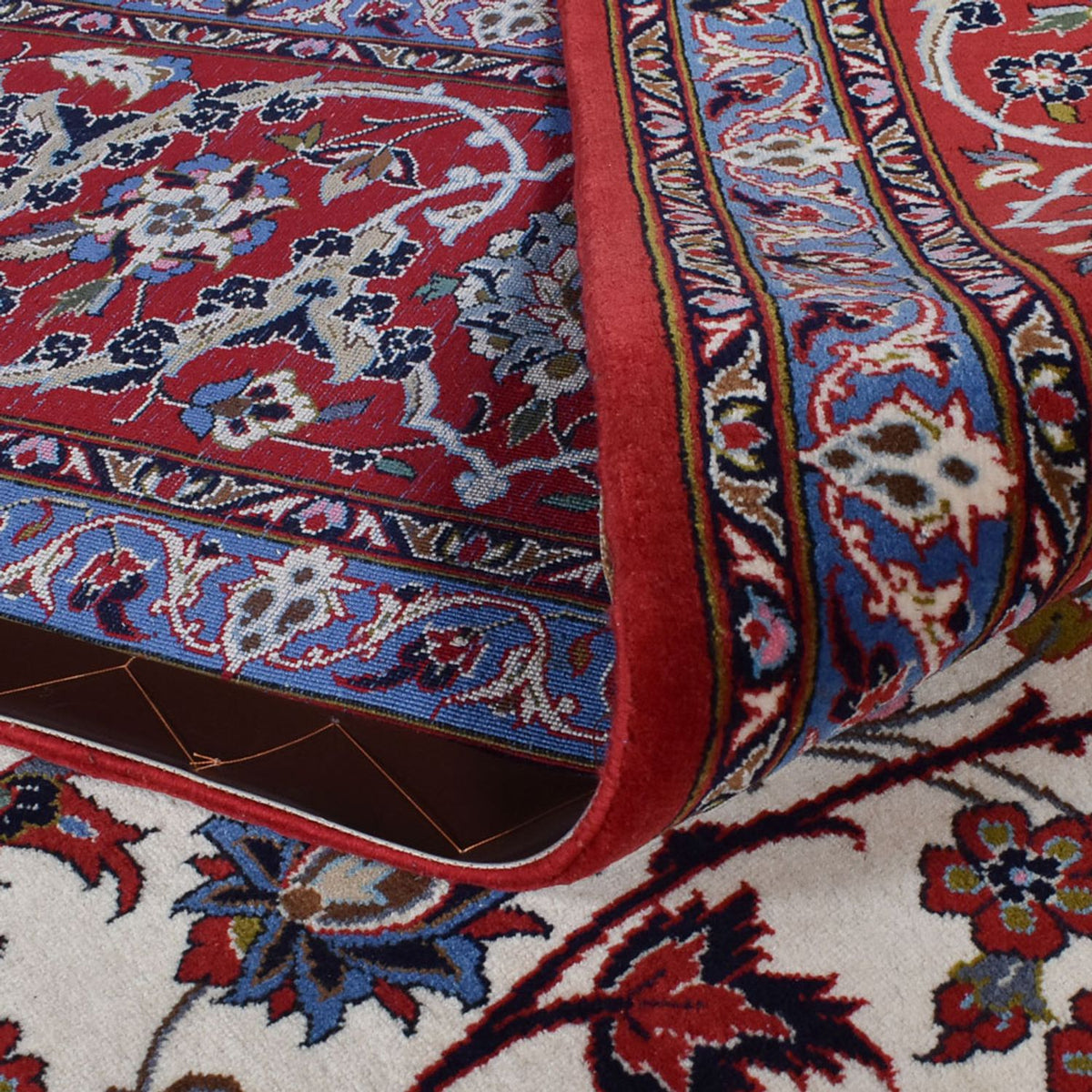 Perserteppich - Isfahan - Premium - 398 x 298 cm - rost