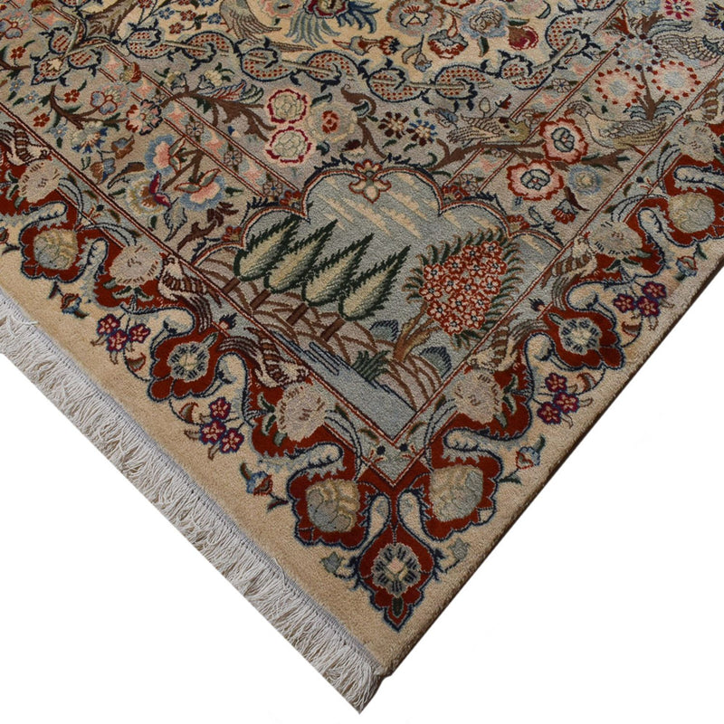 Perserteppich - Keshan - 301 x 201 cm - sand