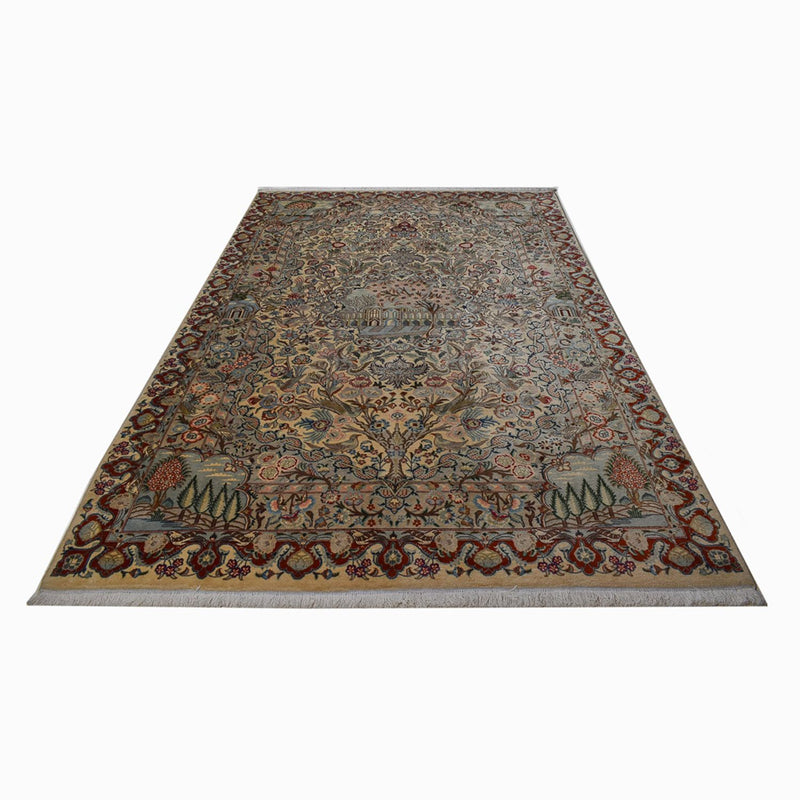 Perserteppich - Keshan - 301 x 201 cm - sand