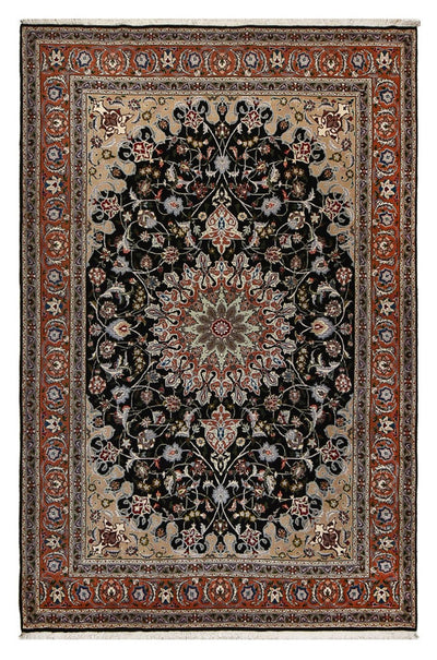 Täbriz - 40 Raj Teppich 208x318cm - Perserteppich