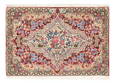 Rafsanjan Teppich 56x85cm - Perserteppich - mehrfarbig