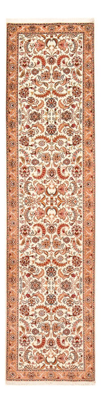 Läufer Perser - Täbriz - Premium - 314 x 79 cm - beige