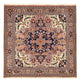 Perserteppich - Nomadic quadratisch  - 200 x 194 cm - hellrot