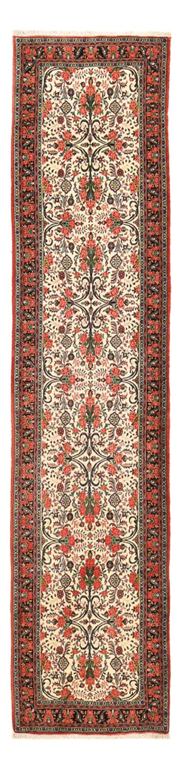 Läufer Perser - Bidjar - 405 x 95 cm - dunkelbeige