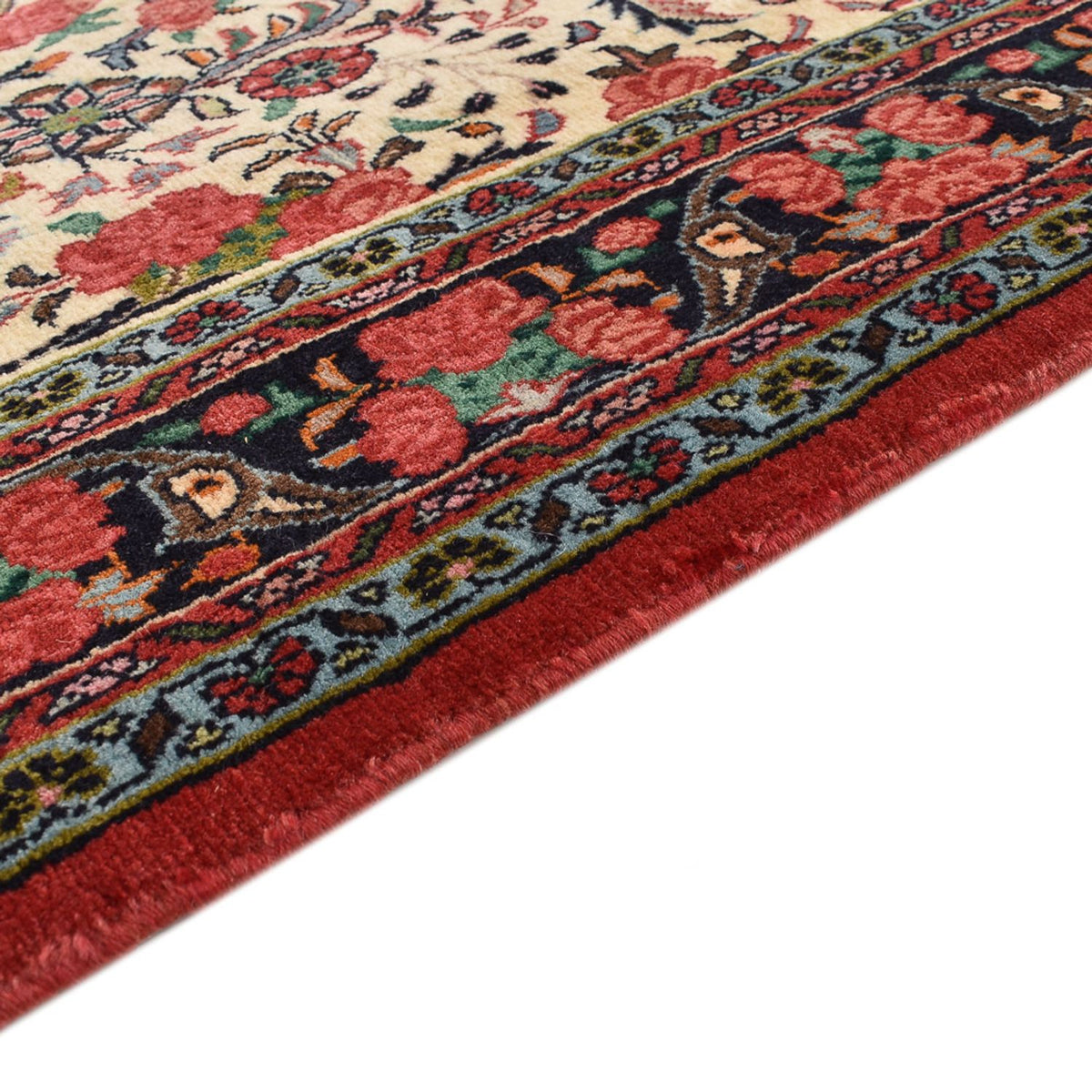 Läufer Perser - Bidjar - 405 x 95 cm - dunkelbeige