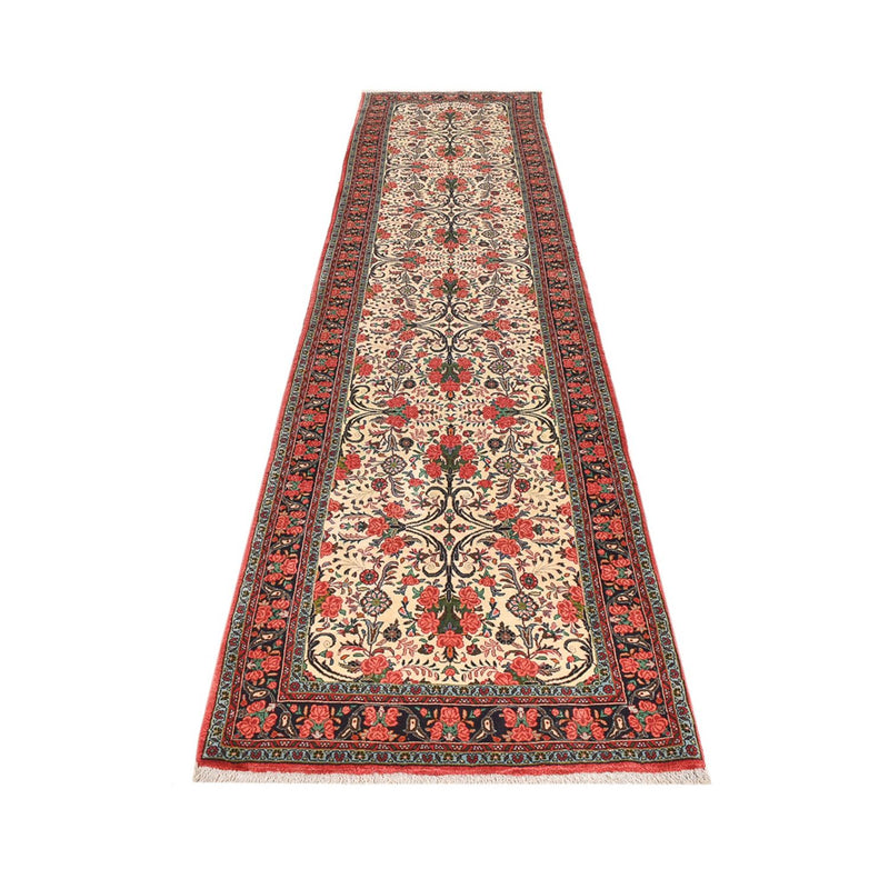 Läufer Perser - Bidjar - 405 x 95 cm - dunkelbeige