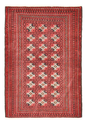Belutsch Teppich - 140 x 100 cm - rot