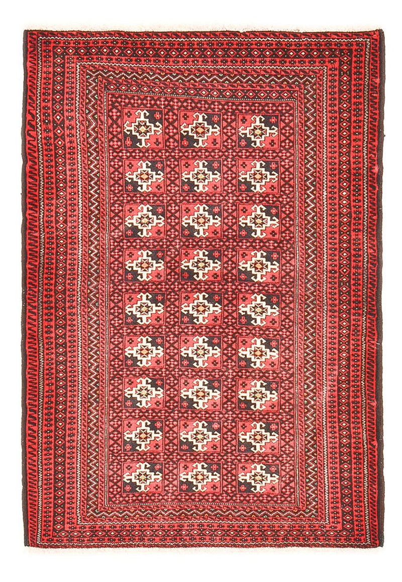 Belutsch Teppich - 140 x 100 cm - rot