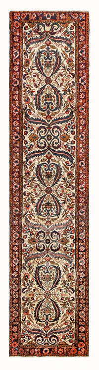 Läufer Perser - Nomadic - 345 x 77 cm - dunkelbeige