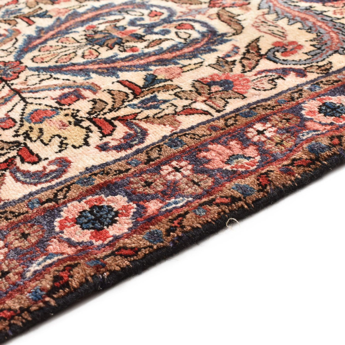 Läufer Perser - Nomadic - 345 x 77 cm - dunkelbeige