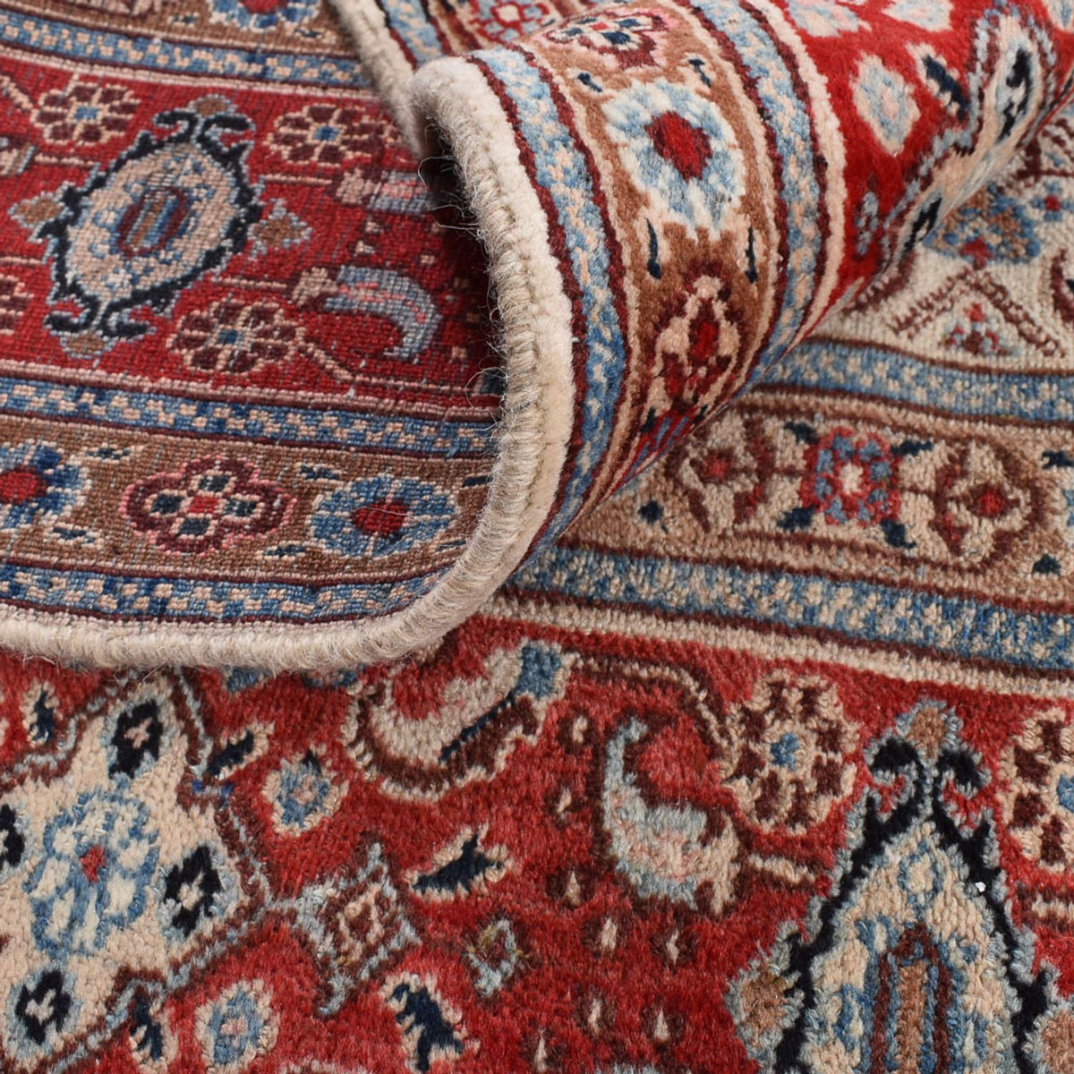 Perserteppich - Classic quadratisch  - 202 x 186 cm - dunkelbeige