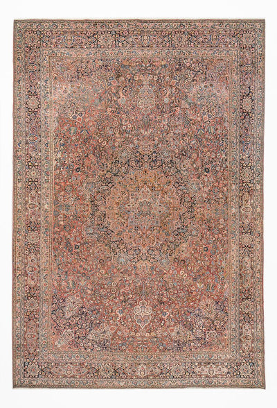 Maschad Teppich 364x539cm - Perserteppich - rost