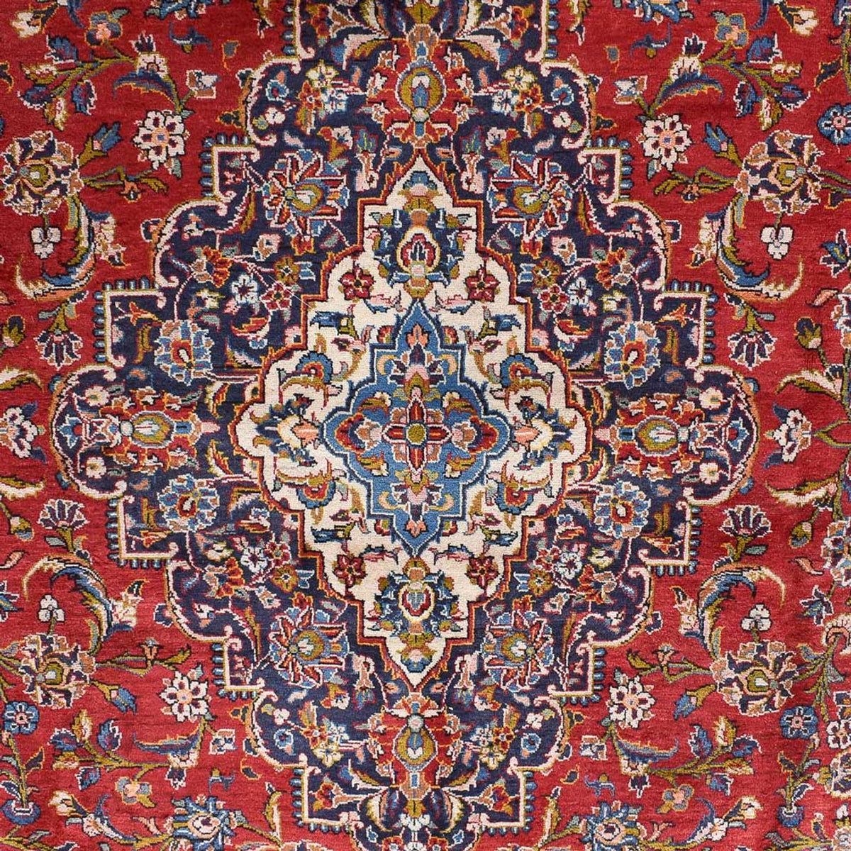 Perserteppich - Keshan - 536 x 292 cm - rot