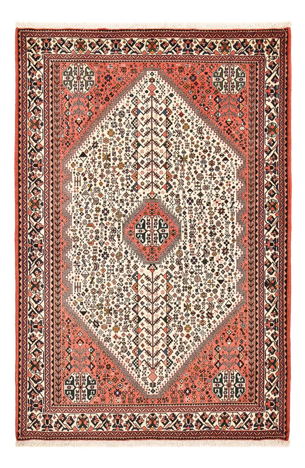 Gabbeh Teppich - Kaschkuli Perser - 254 x 170 cm - rot