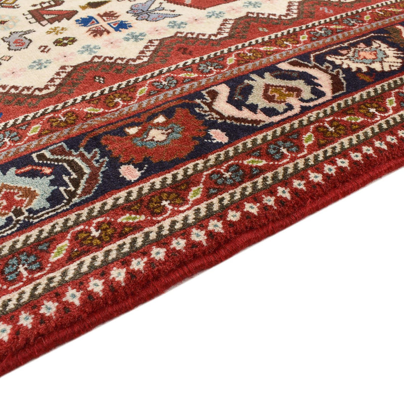 Gabbeh Teppich - Kaschkuli Perser - 302 x 208 cm - beige
