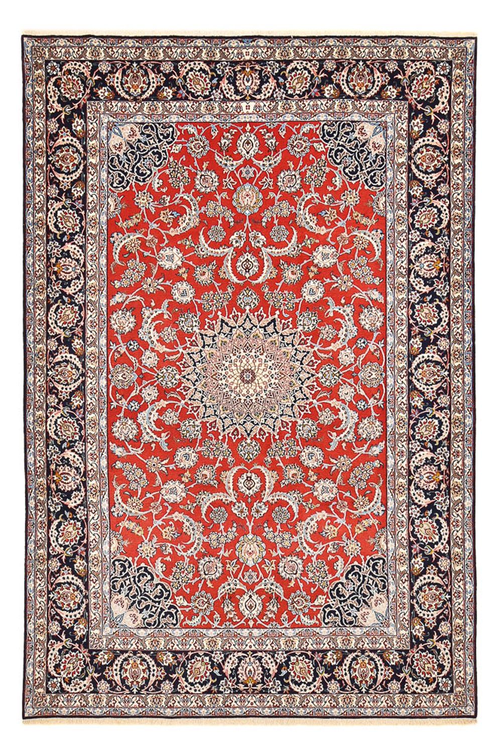 Perserteppich - Isfahan - Premium - 300 x 200 cm - rot